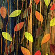 Autumn Season Leaves Art Print