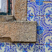 Azulejo Tile Of Portugal Art Print