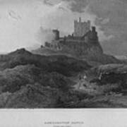 Bamborough Castle, Northumberland, 1814 Art Print