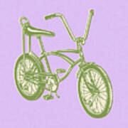 Banana Seat Vintage Bicycle Art Print