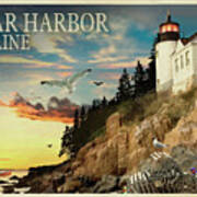 Bar Harbor Maine Art Print