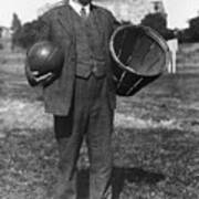 Basketballs Inventor Dr. Naismith Art Print
