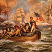 Battle Of Lake Erie Art Print