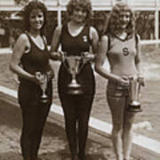 Beauty Contest Winners At Brighton Beach Art Print