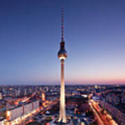 Berlin Sky Art Print
