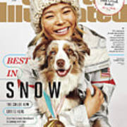 Best In Snow The Chloe Kim Era Is Here Sports Illustrated Cover Art Print