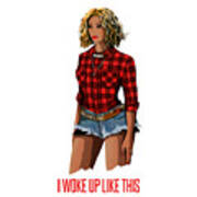 Beyonce - Flawless - Lyrics 2 Art Print