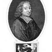 Blaise Pascal, 17th Century French Art Print
