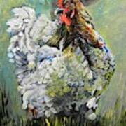 Blue Hen Art Print