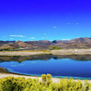 Blue Mesa Reservoir In Colorado Art Print