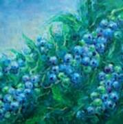 Blueberry Fields Forever Art Print