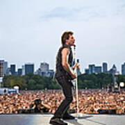 Bon Jovi Performs On The Great Lawn In Art Print