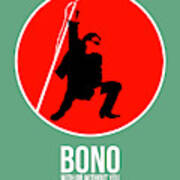 Bono Art Print