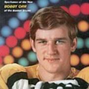 Boston Bruins Bobby Orr, 1970 Sportsman Of The Year Sports Illustrated Cover Art Print