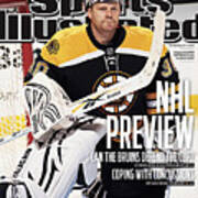 Boston Bruins Goalie Tim Thomas, 2011-12 Nhl Hockey Season Sports Illustrated Cover Art Print