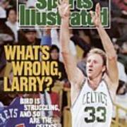 Boston Celtics Larry Bird... Sports Illustrated Cover Art Print