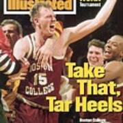 Boston College Bill Curley, 1994 Ncaa East Regional Sports Illustrated Cover Art Print