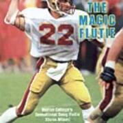 Boston College Qb Doug Flutie... Sports Illustrated Cover Art Print