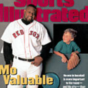 Boston Red Sox Mo Vaughn Sports Illustrated Cover Art Print