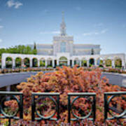 Bountiful Lds Temple Art Print