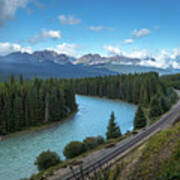 Bow Valley Viewpoint Art Print