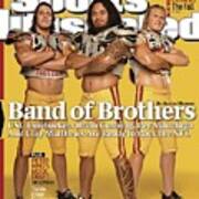 Brian Cushing, Rey Maualuga, And Clay Matthews, 2009 Nfl Sports Illustrated Cover Art Print