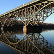 Bridge Over Schuylkill River Art Print