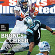 Broncs Cheer The Scary-good Denver D Dabsmacks The Sports Illustrated Cover Art Print