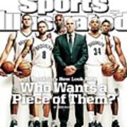 Brooklyns New Look Nets Who Wants A Piece Of Them 2013-14 Sports Illustrated Cover Art Print