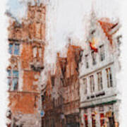 Bruges, Belgium - 03 Art Print