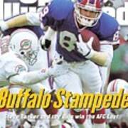 Buffalo Bills Steve Tasker... Sports Illustrated Cover Art Print