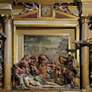 Burial Of Jesus - Juan De Juni - Segovia Cathedral Art Print