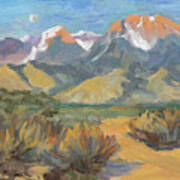 Buttermilk Range Sierra Nevadas Art Print