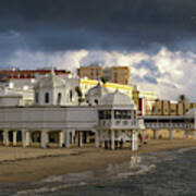 Caleta Beach Spa Cadiz Spain Art Print