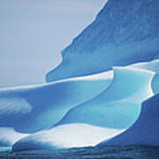 Canada, Labrador Sea, Icebergs, Close-up Art Print