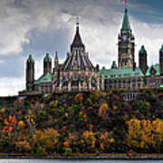 Canadian Parliament Buildings Art Print