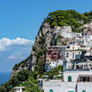 Capri Town Art Print