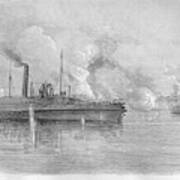 Capture Of Federal Gunboats 