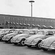 Car Park Of The Volkswagen Factories In Art Print