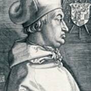 Cardinal Albrecht Of Brandenburg Art Print