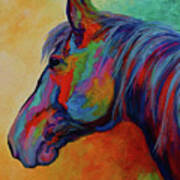 Casino Bay Horse 1 Art Print