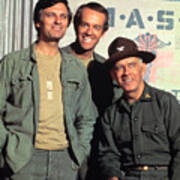 Cast Members Of M*a*s*h Art Print