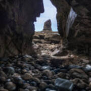 Cave In The Sea Art Print