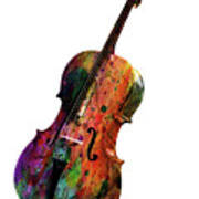 Cello Art Print