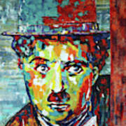 Charlie Chaplin Modern Times Art Print