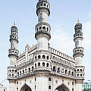 Charminar Monument In Hyderabad Art Print