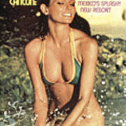 Cheryl Tiegs Swimsuit 1975 Sports Illustrated Cover Art Print