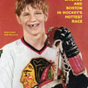 Chicago Blackhawks Keith Magnuson Sports Illustrated Cover Art Print
