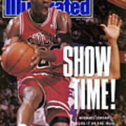 Chicago Bulls Michael Jordan, 1990 Nba Eastern Conference Sports Illustrated Cover Art Print
