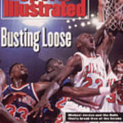 Chicago Bulls Michael Jordan, 1992 Nba Eastern Conference Sports Illustrated Cover Art Print